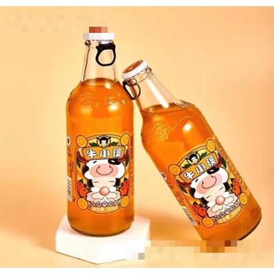 牛小溪橙味氣泡水360ml