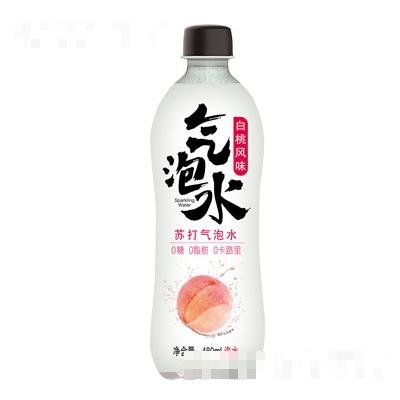 白桃風味蘇打氣泡水480ml