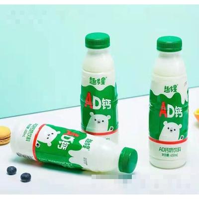 趣多星AD鈣奶飲品450mL瓶裝