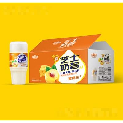 維果命芝士奶昔黃桃粒乳酸菌飲品380mlX15