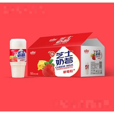 維果命芝士奶昔草莓粒乳酸菌飲品380mlX15