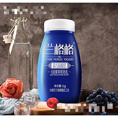 藍格格蒙古族酸奶1kg