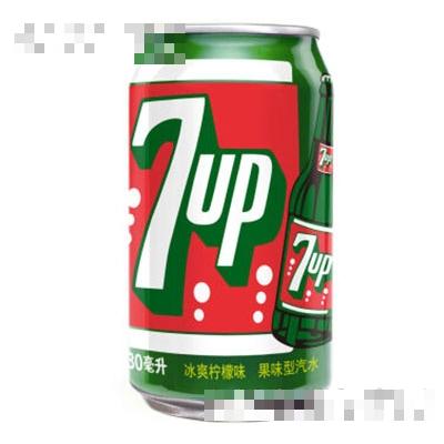 七喜復古罐冰爽檸檬味330ml