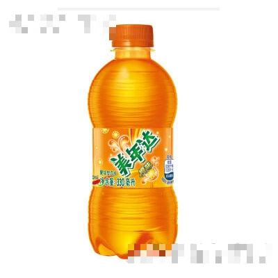 美年達橙味330ml