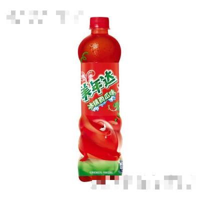 美年達西瓜味（500ml+100ml）