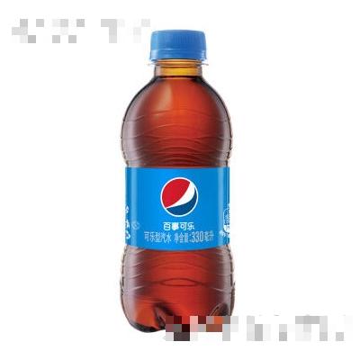 百事可樂碳酸飲料330ml瓶裝
