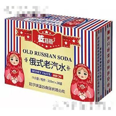 藍格格俄式老汽水蜂蜜口味330mlx24