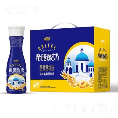 維果命希臘酸奶燕麥黃桃味420mlX10