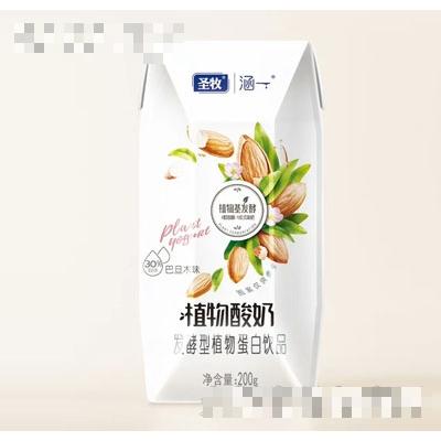 圣牧涵一植物酸奶巴旦木味200g