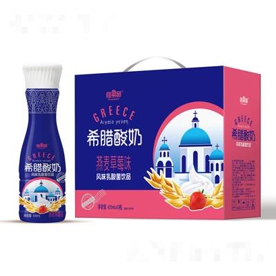 維果命希臘酸奶燕麥草莓味420mlX10