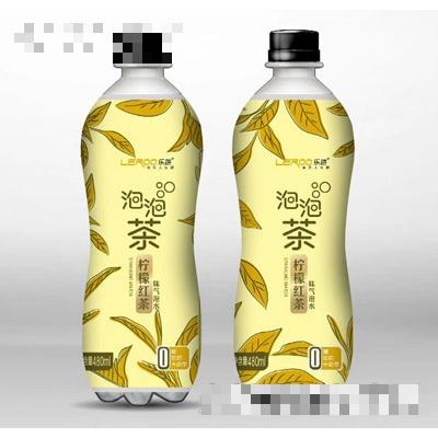 樂路檸檬紅茶味氣泡水480ml
