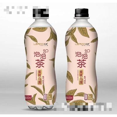 樂路蜜桃烏龍茶味氣泡水480ml