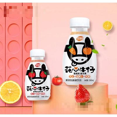 明暢花心牛仔果蔬乳酸菌飲品380mlx15瓶