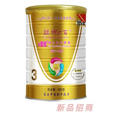 聰明e百金裝e百優900G3段奶粉