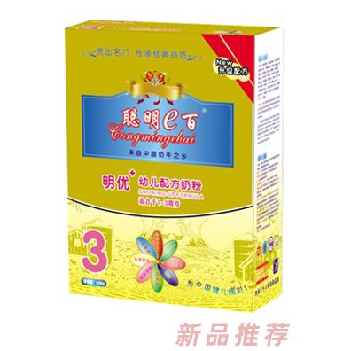 聰明e百明優400G3段奶粉