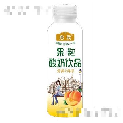 啟致果粒酸奶飲品黃桃+椰果