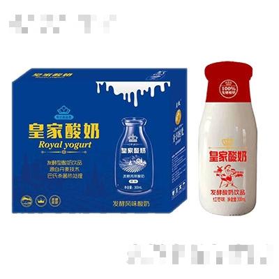 啟致皇家酸奶發酵風味酸奶紅棗味