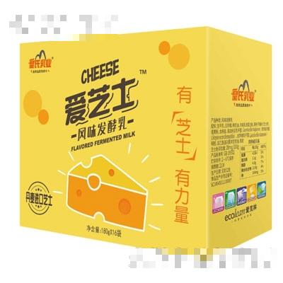 皇氏愛芝士風味發(fā)酵乳180gX16
