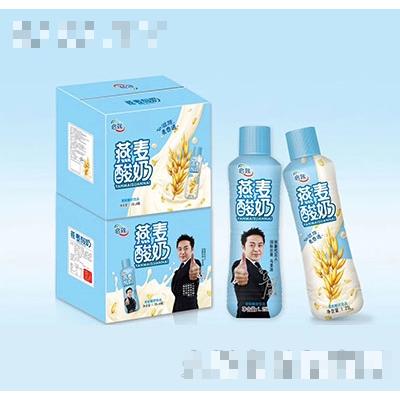 啟致燕麥果粒酸奶1.25L×6瓶