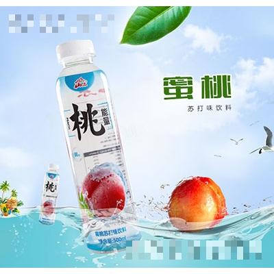 山爾蜜桃蘇打水500ml