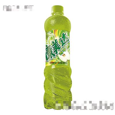 康美達青蘋果味汽水600ml