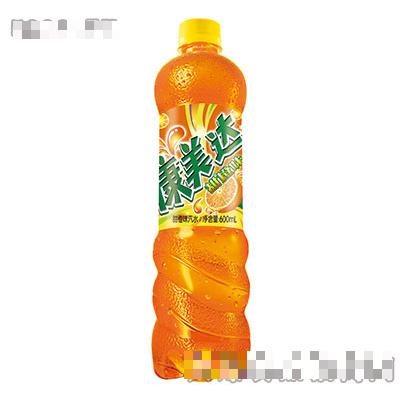 康美達甜橙味汽水600ml
