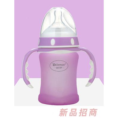 迪樂夢高鵬硅玻璃奶瓶5046紫色