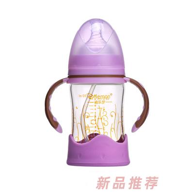 迪樂夢(mèng)高鵬硅玻璃奶瓶5011紫色
