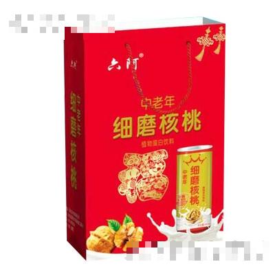 240ml六阿中老年細磨核桃植物蛋白飲料手提袋
