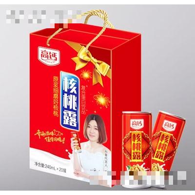 綠為高鈣核桃露240mlx20罐