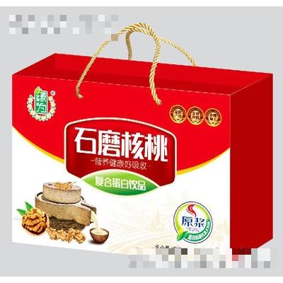 綠為石磨核桃復合蛋白飲品250mlx12盒