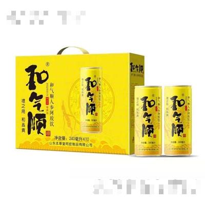 和氣順人參阿膠飲240mlX10
