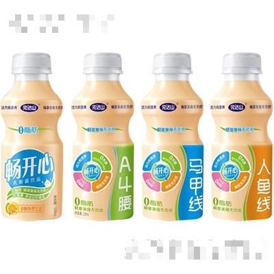 完達(dá)山暢開心乳酸菌飲品瓶