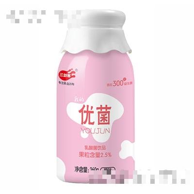 三劍客優(yōu)菌乳酸菌原味360g
