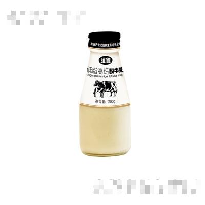 維雀低脂高鈣酸牛奶195ml