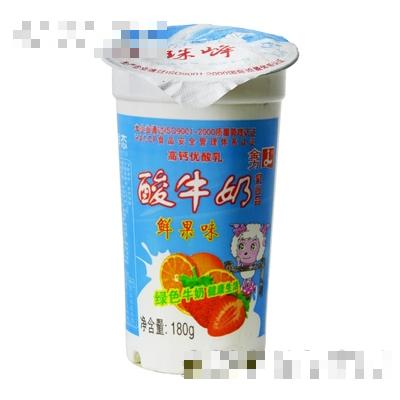 金力高鈣優酸乳鮮果味酸牛奶杯
