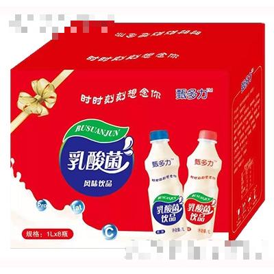 甄多力乳酸菌風味飲品1Lx8瓶