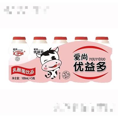 愛尚優益多乳酸菌飲品100mlx5瓶