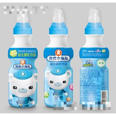 海底小縱隊(duì)益生菌乳飲品200毫升