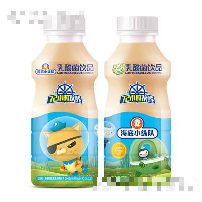 海底小縱隊(duì)乳酸菌飲品380毫升
