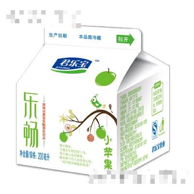 君樂(lè)寶樂(lè)暢小蘋(píng)果酸奶