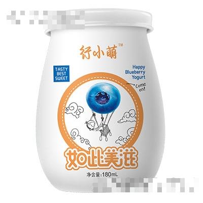 行小萌如此美滋酸奶+藍莓180ml