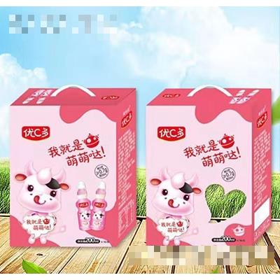 優C多乳酸菌飲品草莓味200mlx14瓶