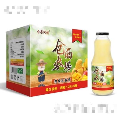 倉西農場芒果乳酸菌1.25LX6瓶