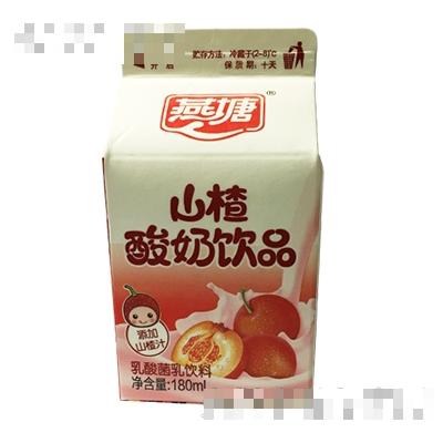 180ml燕塘盒裝山楂酸奶飲品