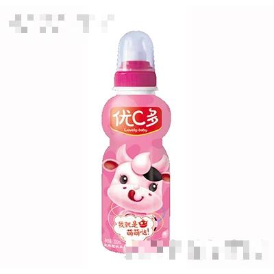 優C多乳酸菌飲品草莓味200ml