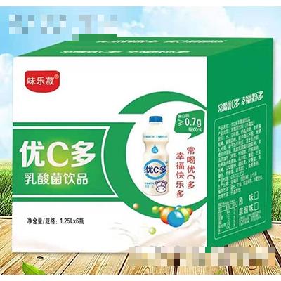 優C多乳酸菌飲品1.25Lx6瓶