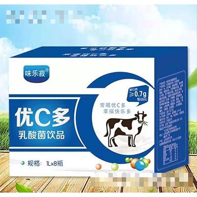 優C多乳酸菌飲品1Lx8瓶