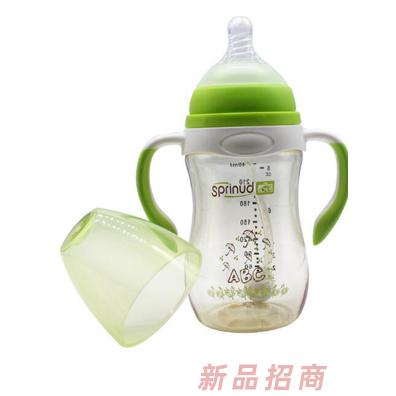 春蓓PPSU嬰兒奶瓶綠色