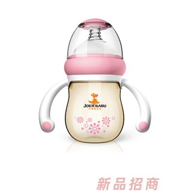 小袋鼠巴布PPSU奶瓶BP-893粉色